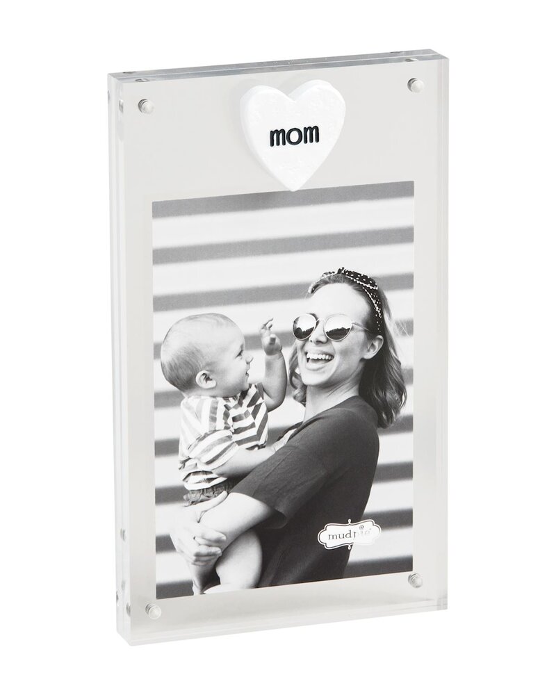 Mud Pie Mom Acrylic Frame