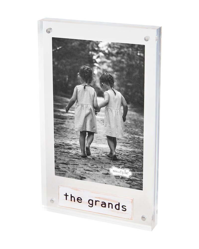 Mud Pie The Grands Acrylic Frame