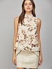 Fate Sleeveless Top With Scallop Tape