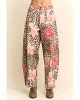 Davi & Dani Print Wide Leg Pants