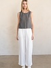 Elle Grey Crew Neck Sleeveless Vest