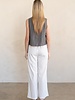 Elle Grey Crew Neck Sleeveless Vest