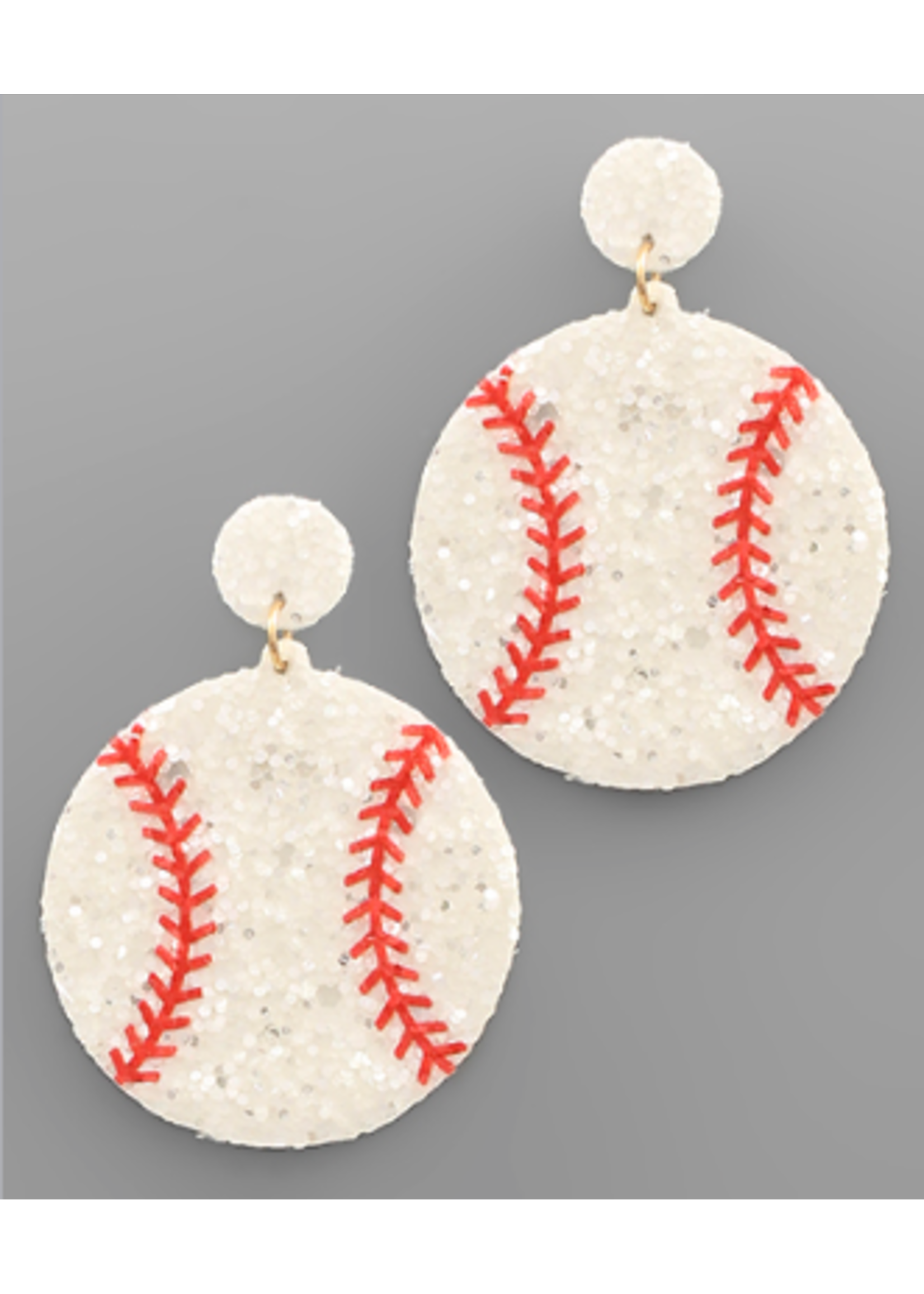 Sport Theme Leather Earring