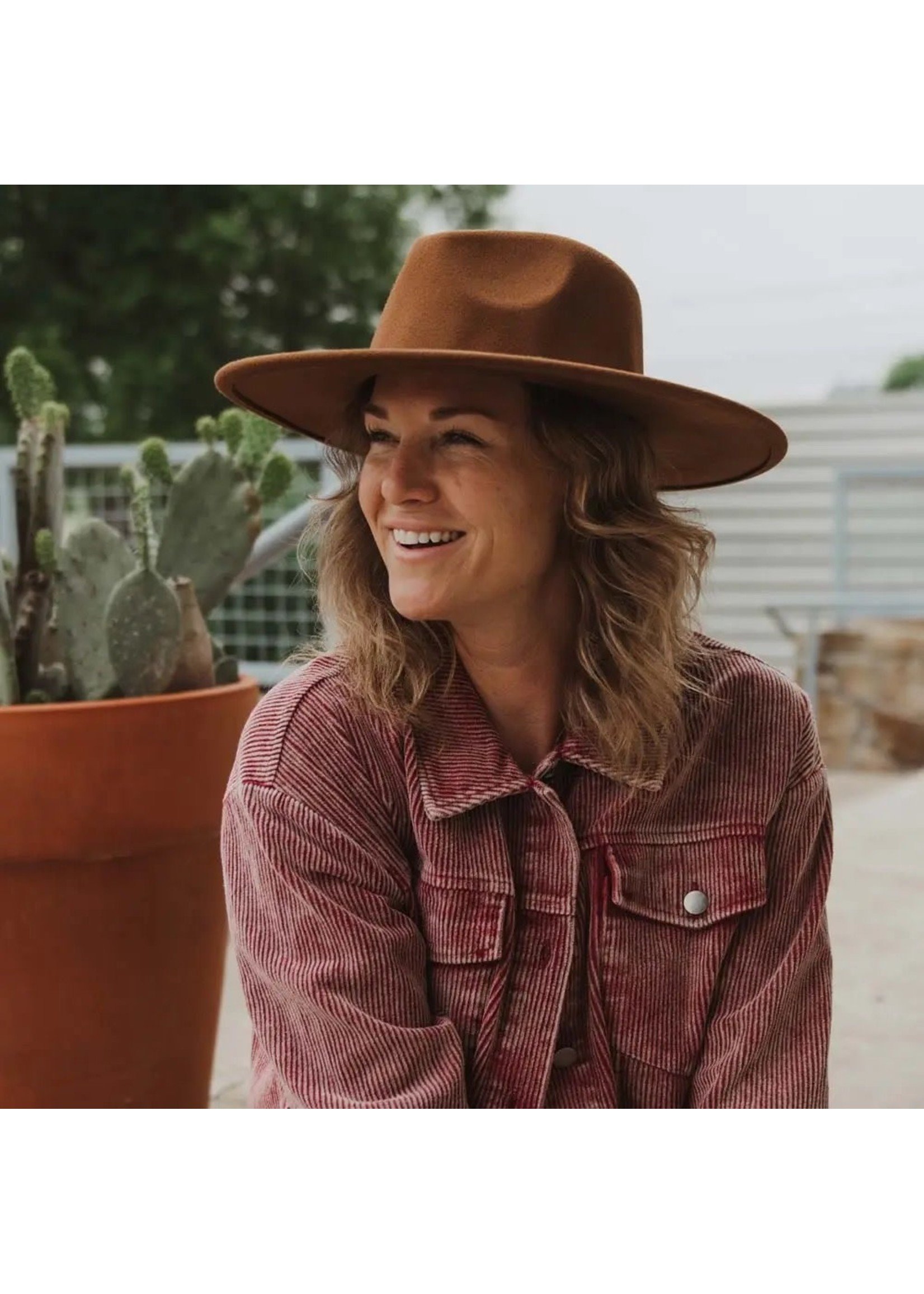 Wide Brim Felt Hat Willow Jane