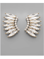 Glass Wing Earrings