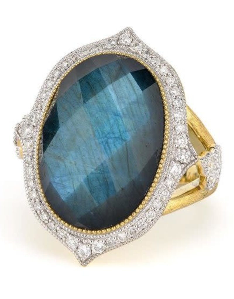 LARGE MOROCCAN STONE RING - Saffron Jewelry