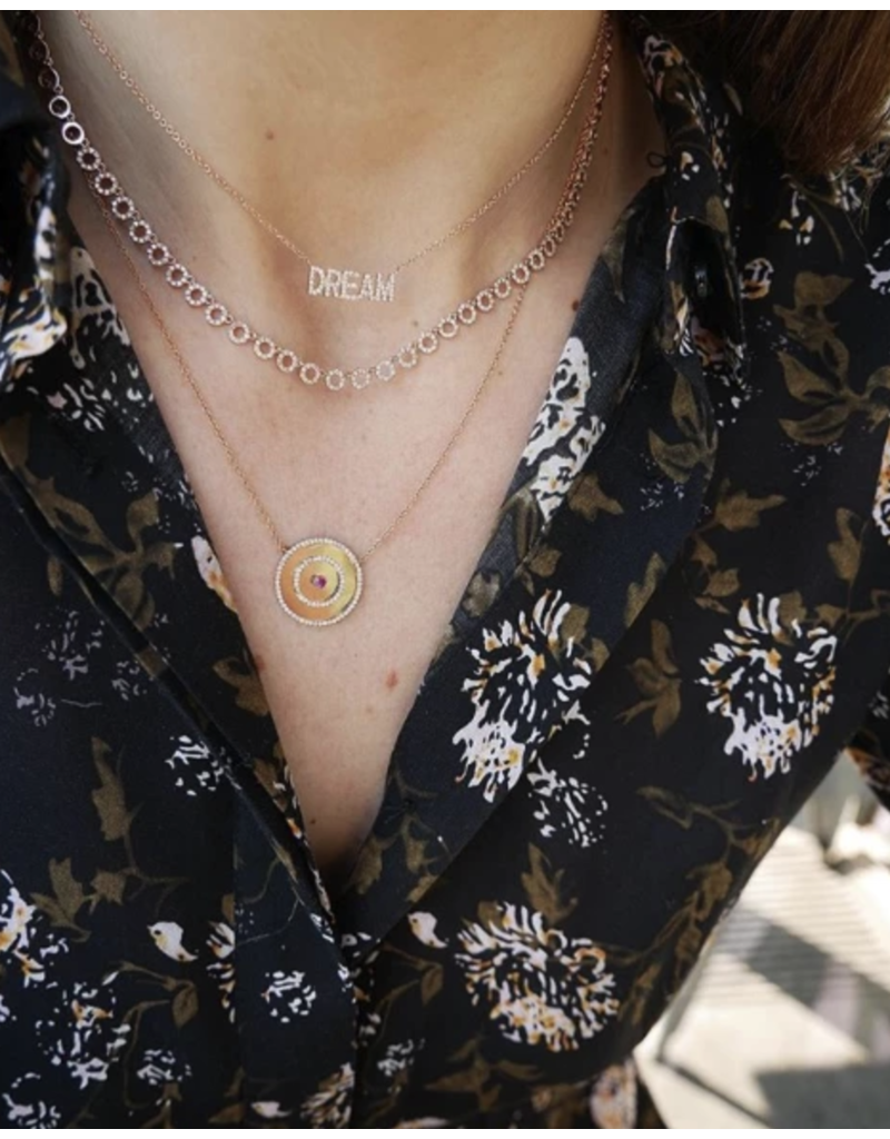 Mini Diamond Dream Necklace Saffron Jewelry