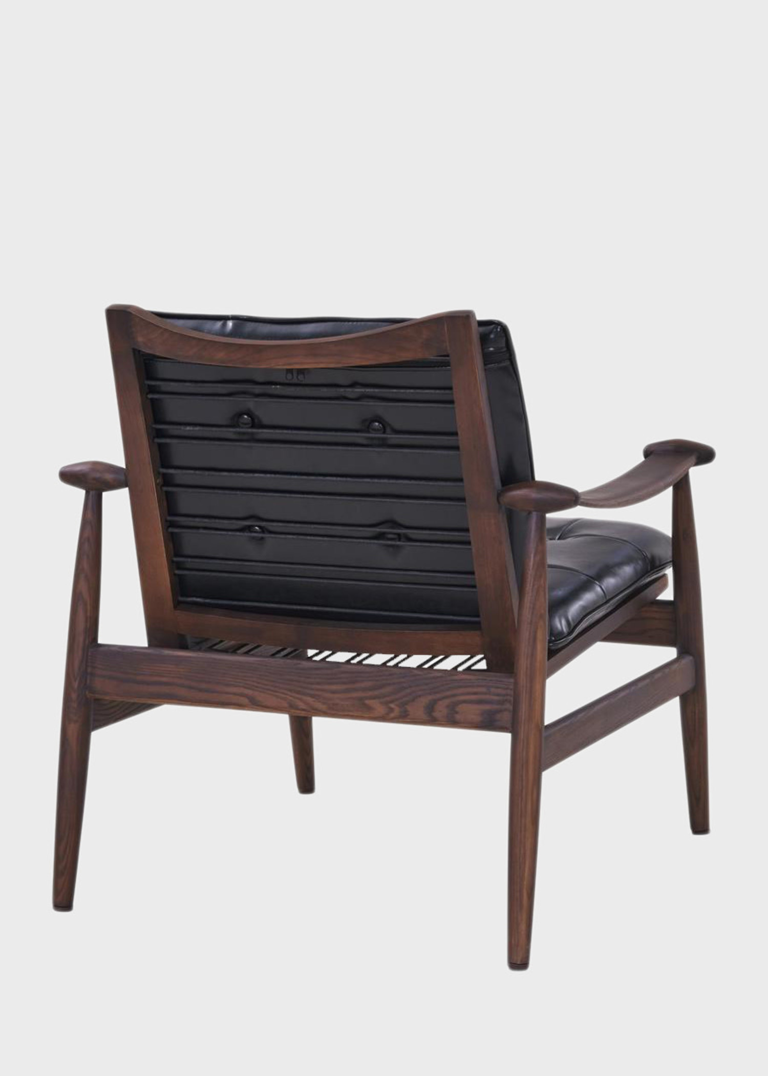 Harvey Bonded Leather Tufted Arm Chair Eskell Eskell