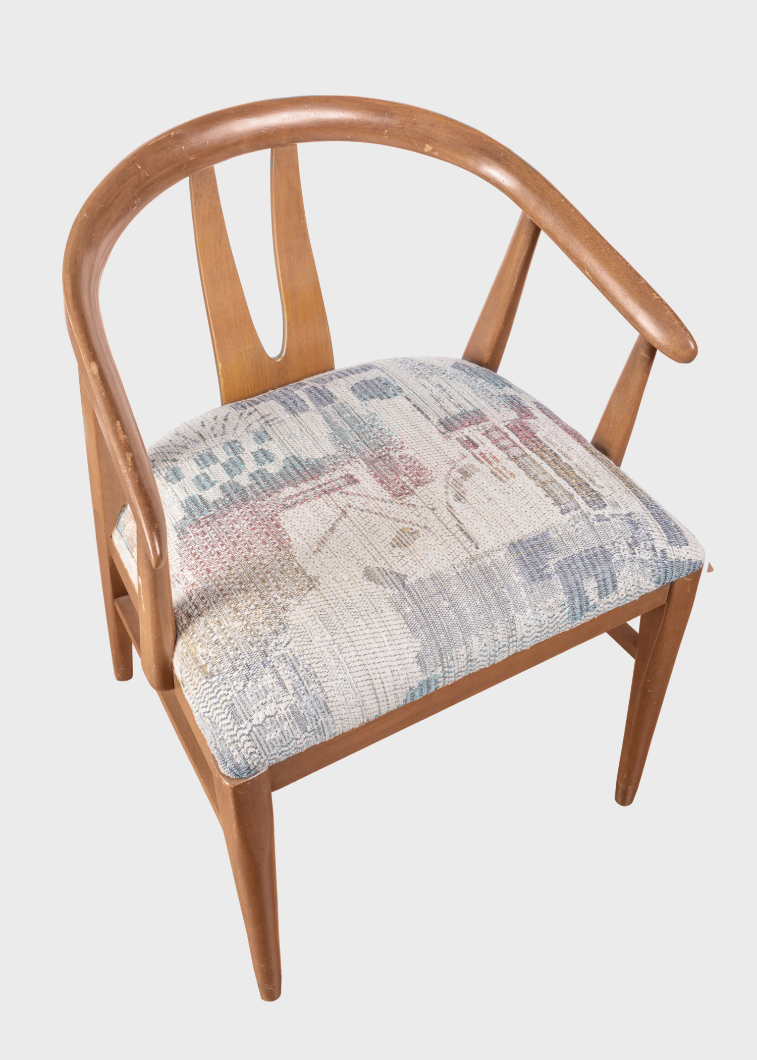 Vintage MCM Teak Accent Chair | Eskell - Eskell