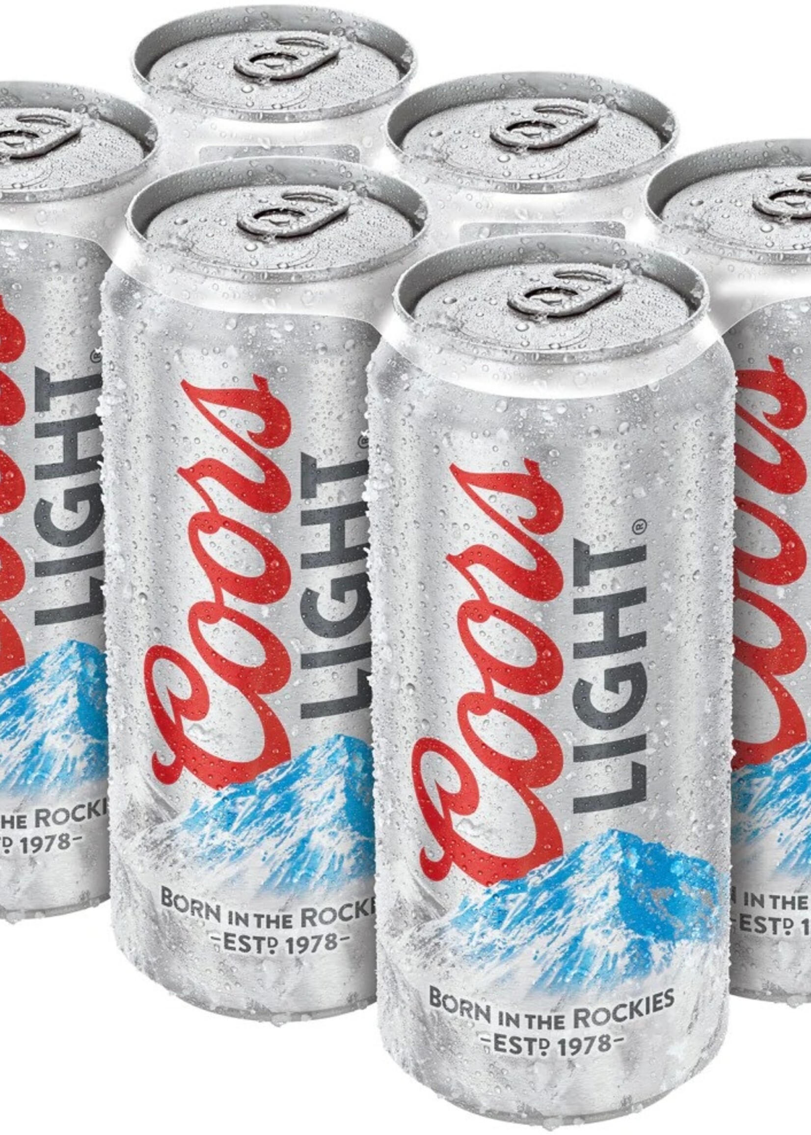 Coors Coors Light 16oz 6 can