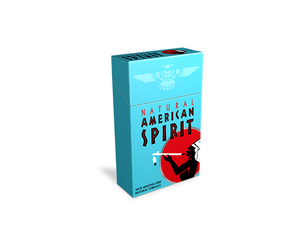 American Spirit Cigarettes American Spirit Box-Blue - Elevated Beer Wine