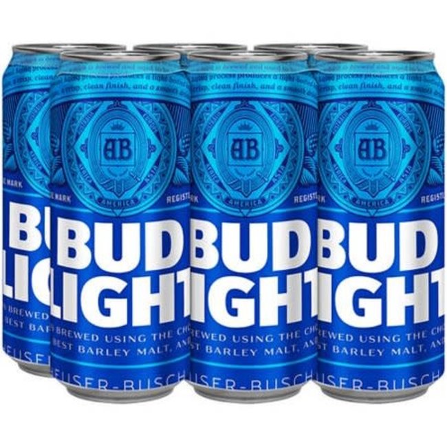 Bud Light 16oz 6 can