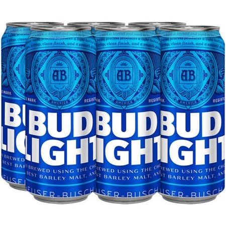 Budweiser Bud Light 16oz 6 can - Elevated Beer Wine