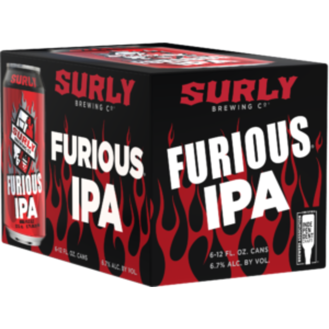 Surly Furious IPA 6 can