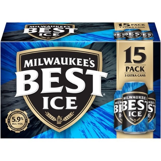 Milwaukee's Best Ice 15 can