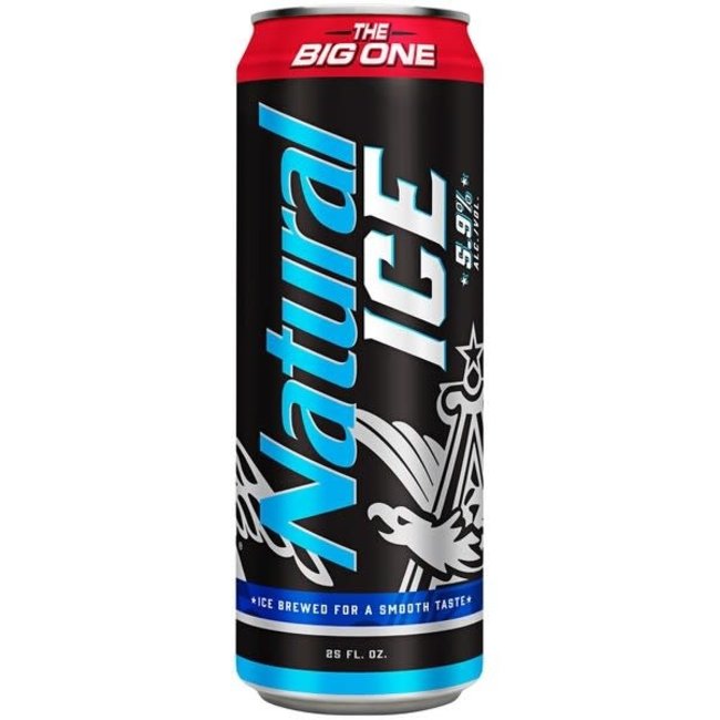 Natural Ice 25oz Single Can
