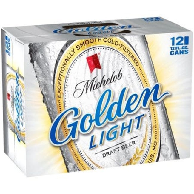 Michelob Golden Light 12 can