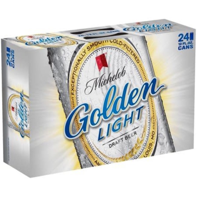 Michelob Golden Light 24 can