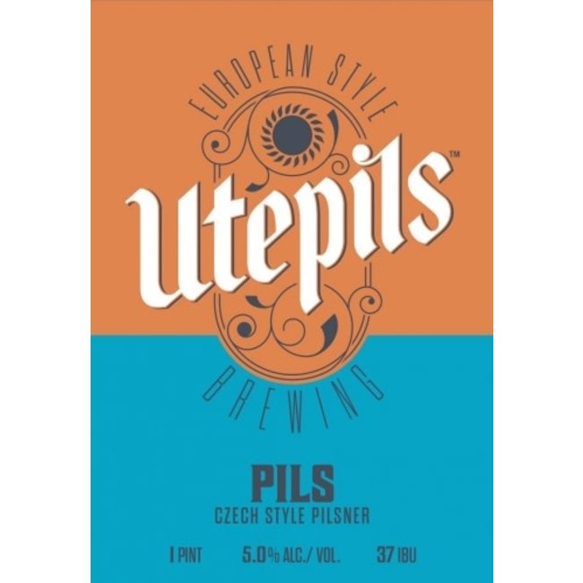 Utepils Czech Pils 4 can