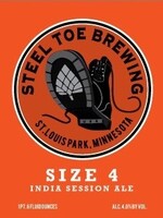 Steel Toe Brewing Steel Toe Size 4 IPA 6 can
