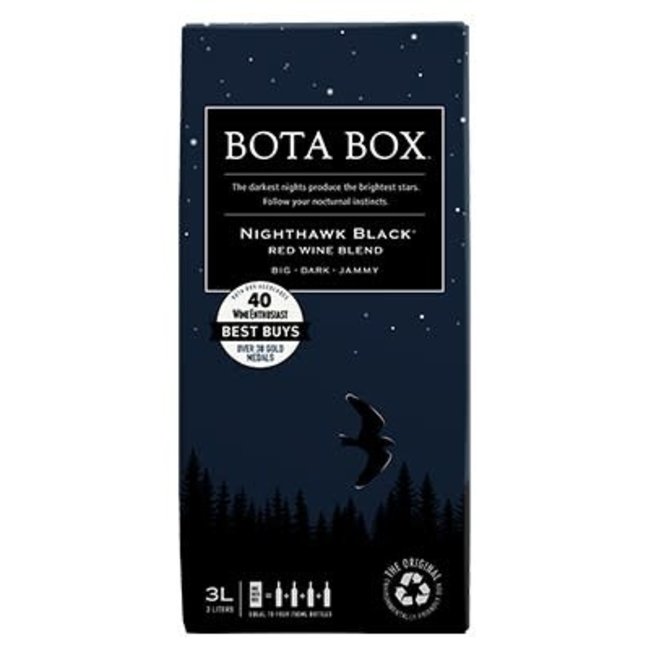 Bota Box Nighthawk Red Blend Black 3L