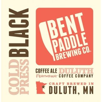Bent Paddle Brewing Bent Paddle Cold Press Black Ale 6 can