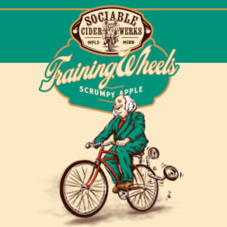 Sociable Cider Werks Sociable Cider Werks Training Wheels Hazy Blueberry 4 can