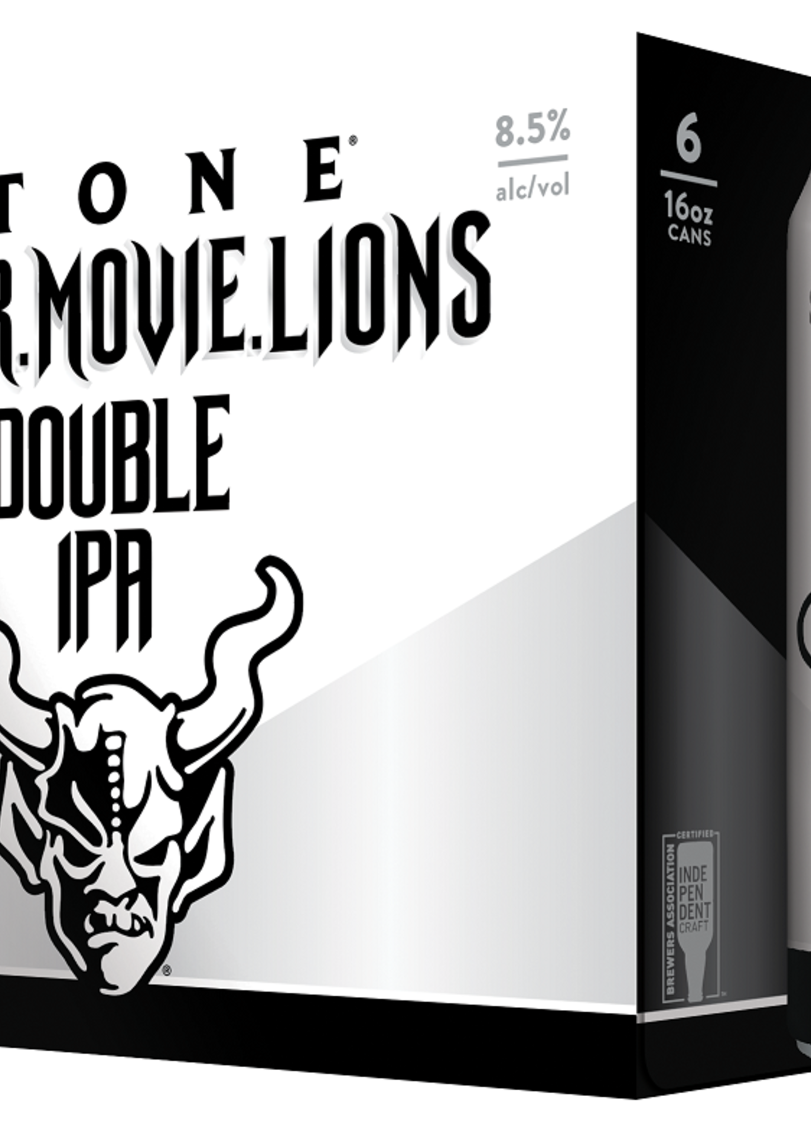 Stone Brewing Stone Fear Movie Lions IIPA 6 can