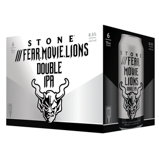 Stone Brewing Stone Fear Movie Lions IIPA 6 can