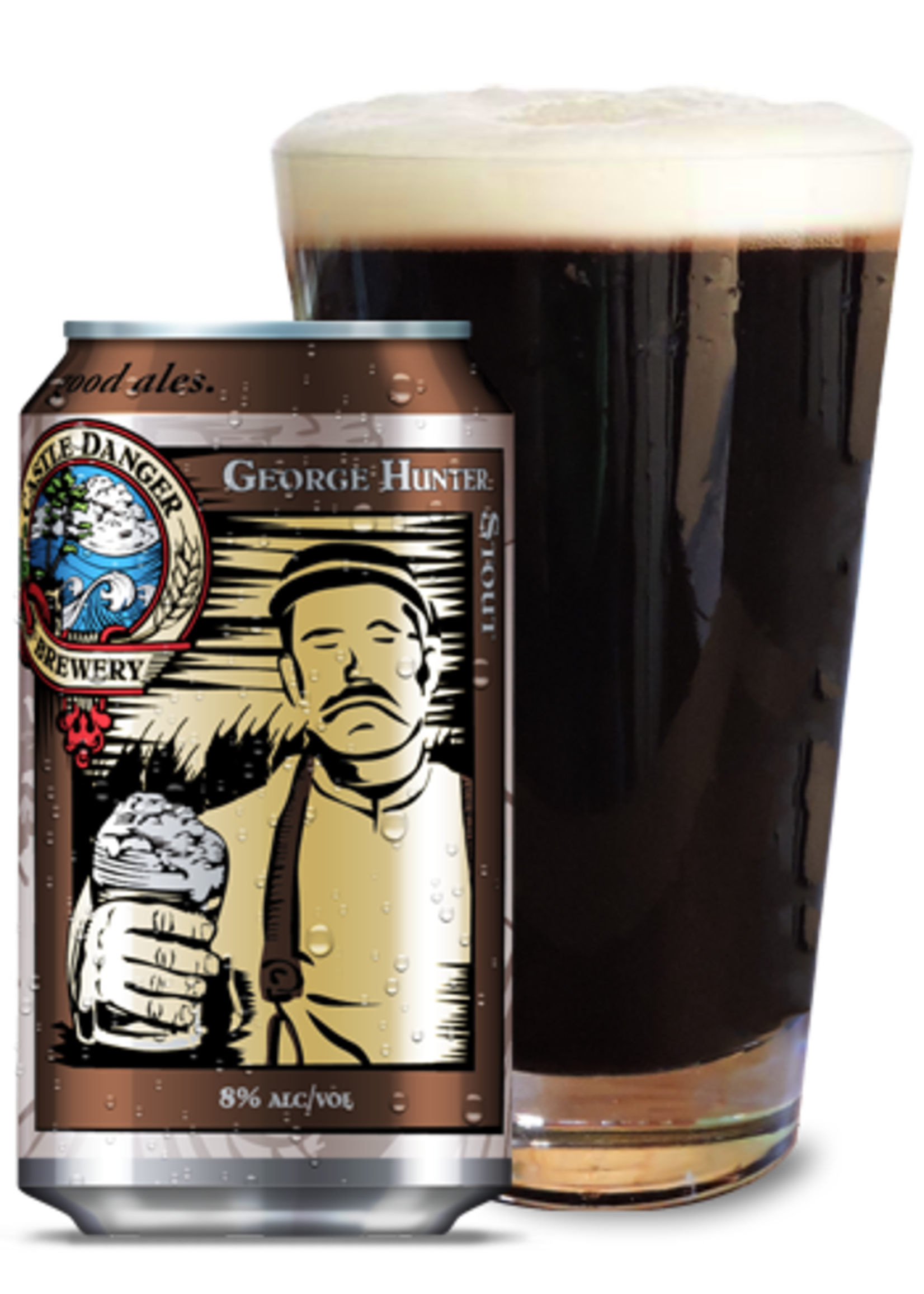 Castle Danger Brewing Co Castle Danger George Hunter Stout 6 can