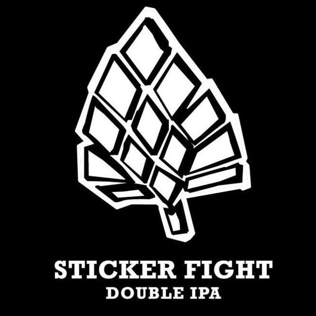 Steel Toe Sticker Fight IIPA 6 can