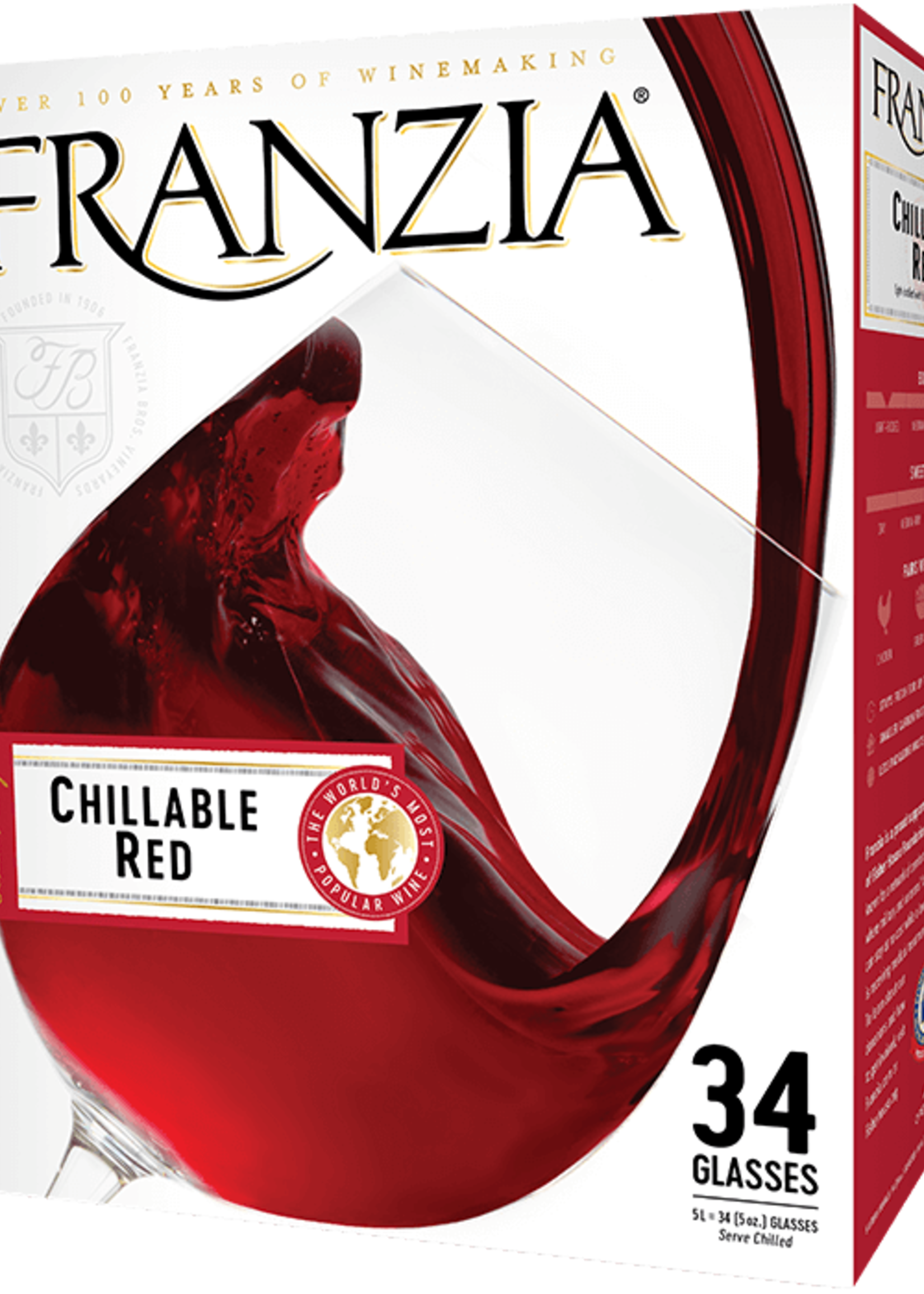 Franzia Franzia Chillable Red 5L