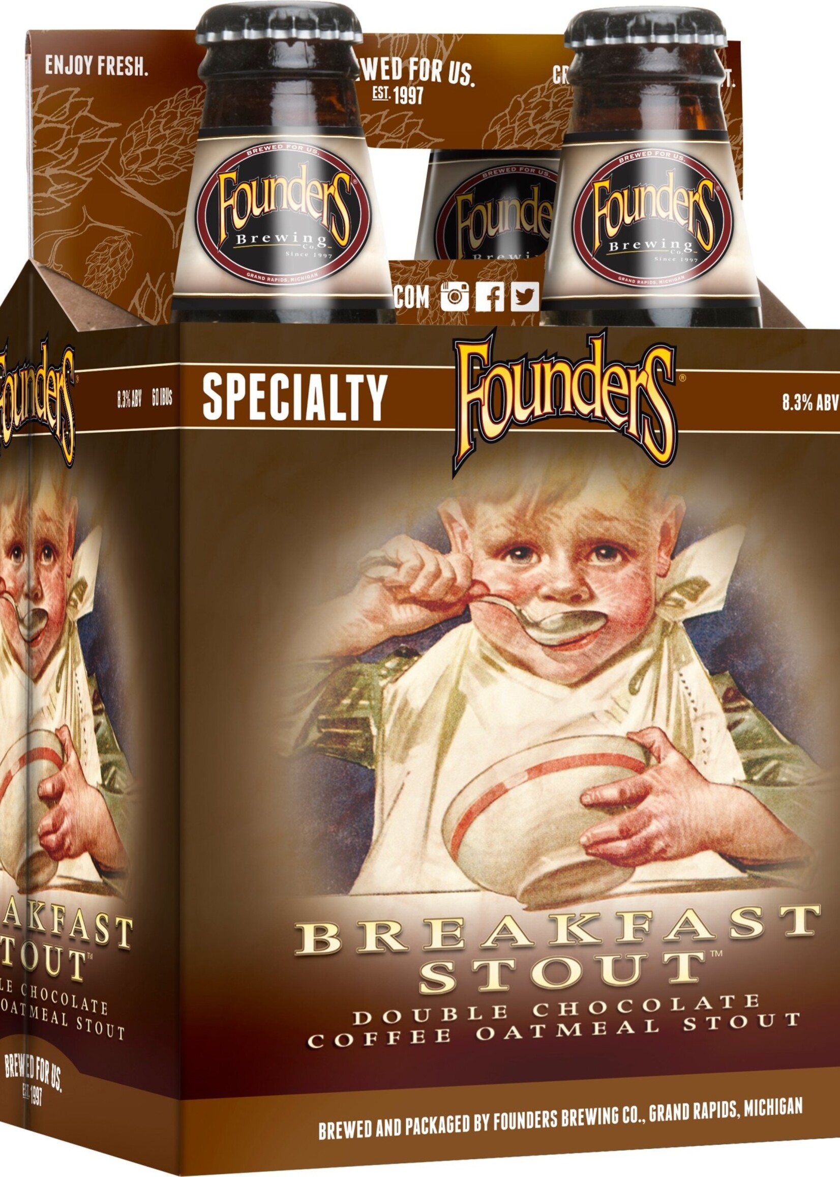 Founders Brewing Company Founders Breakfast Stout 4 btl