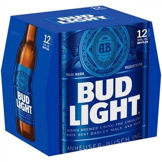 Budweiser Bud Light 12 btl