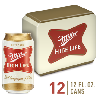 Miller Miller High Life 12 can