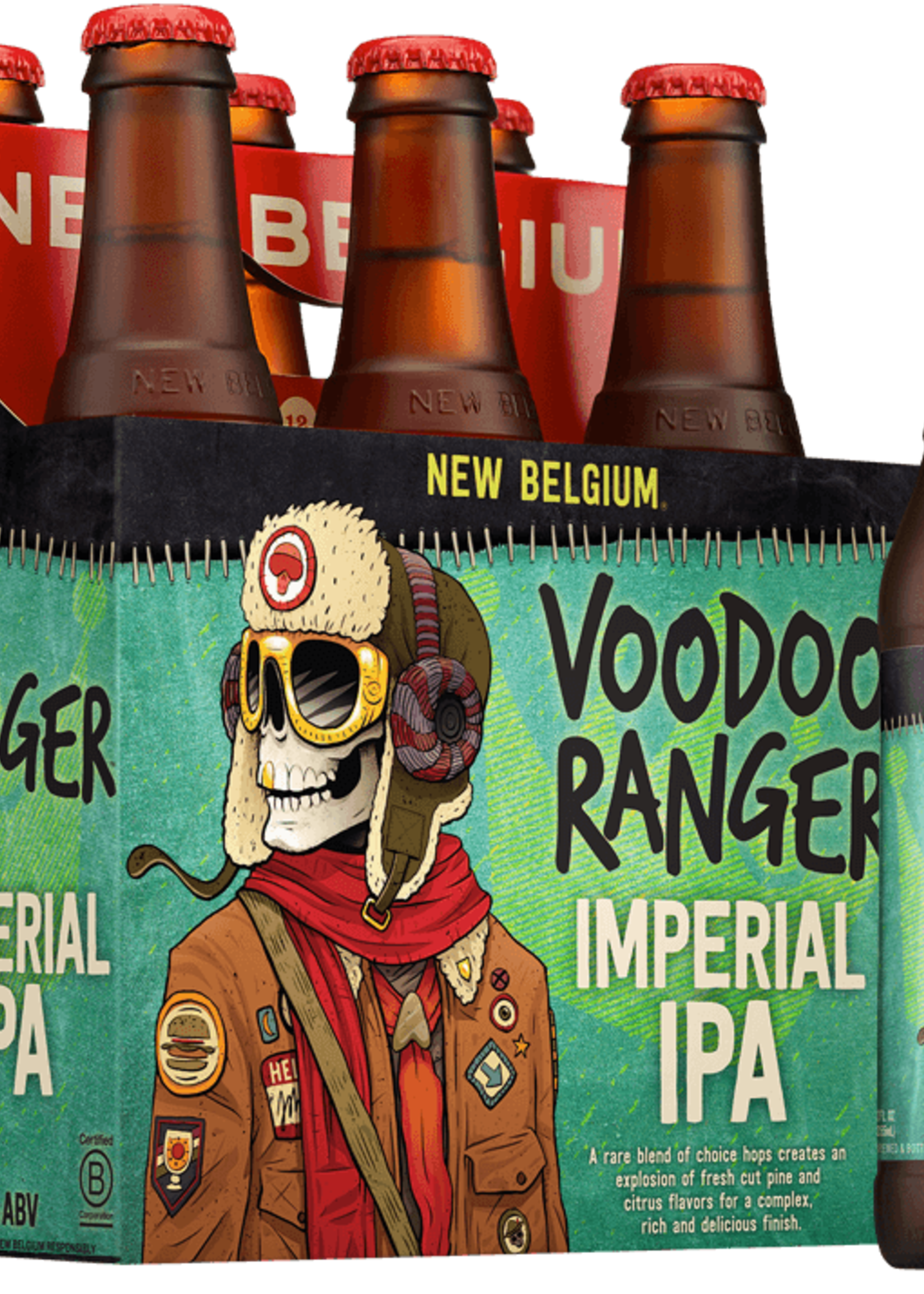 New Belgium Brewing NBB Voodoo Ranger Imperial IPA 6 btl