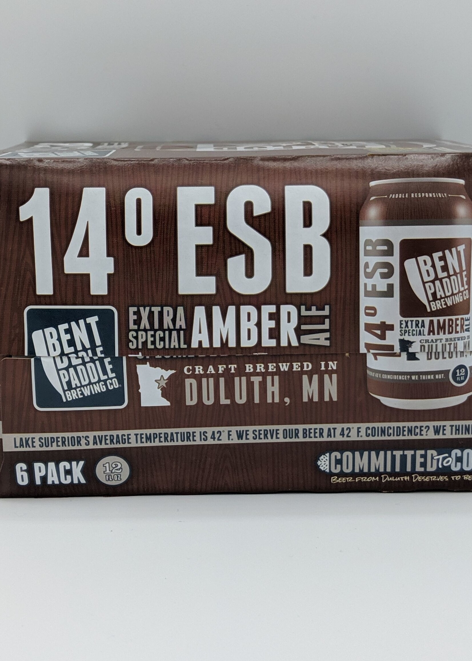 Bent Paddle Brewing Bent Paddle 14 Degree ESB 6 can