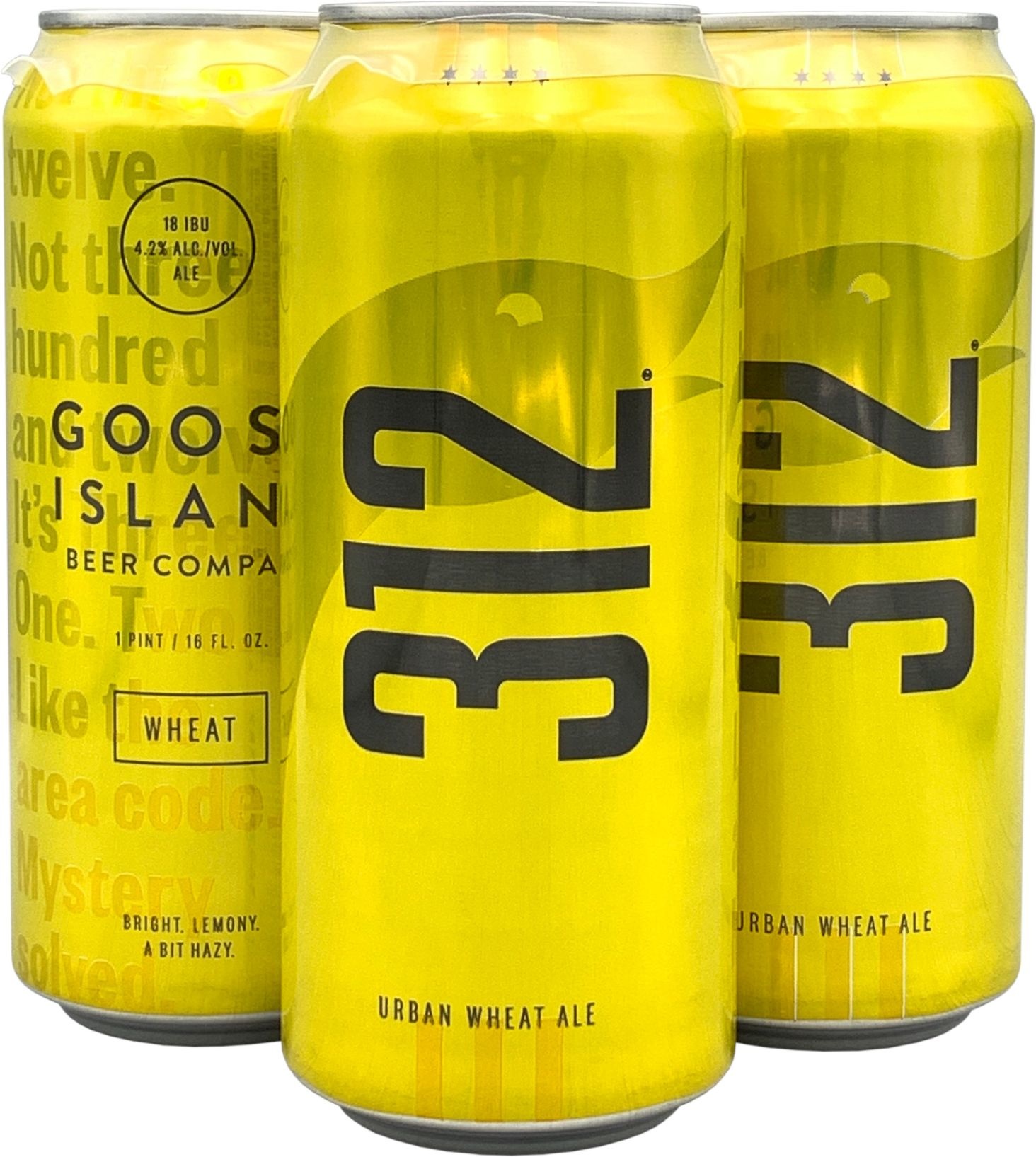 Goose Island 312 Urban Wheat 16oz 4 Can Elevated Beer Wine