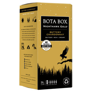 Bota Box Bota Box Nighthawk Chardonnay Gold Buttery 3L