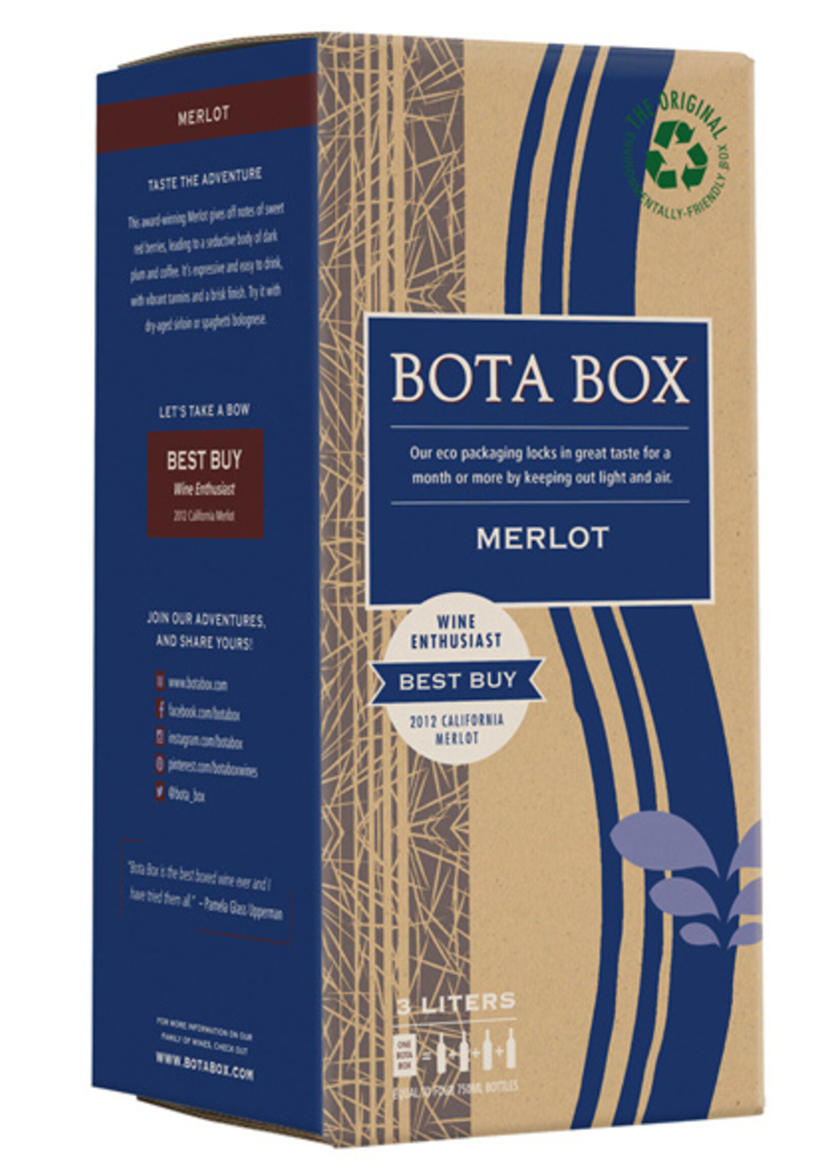 Bota Box Bota Box Merlot 3L