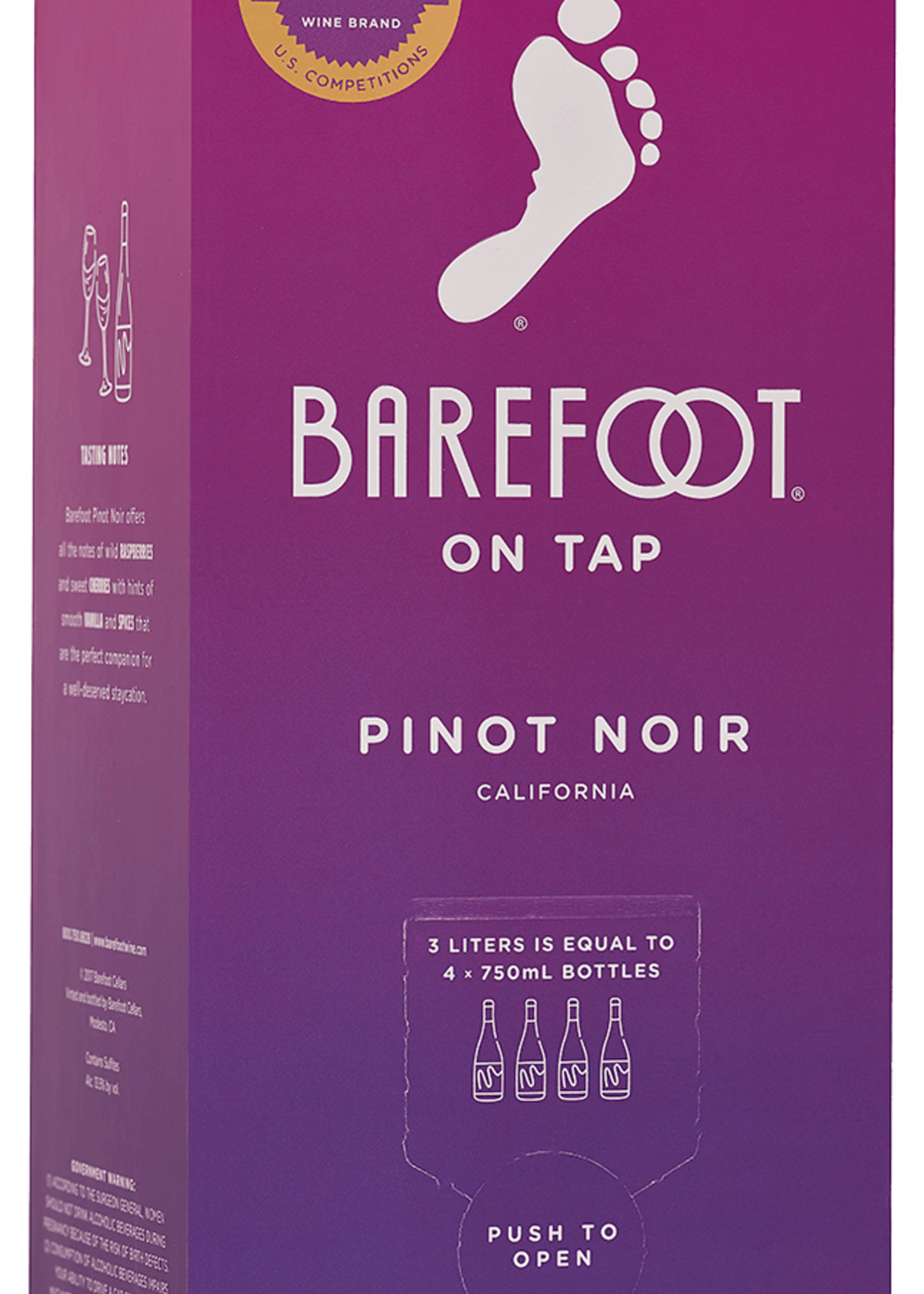 Barefoot Barefoot On Tap Pinot Noir 3L