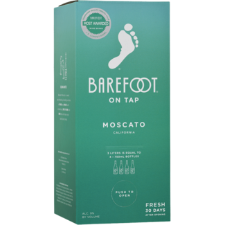 Barefoot Barefoot On Tap Moscato 3L