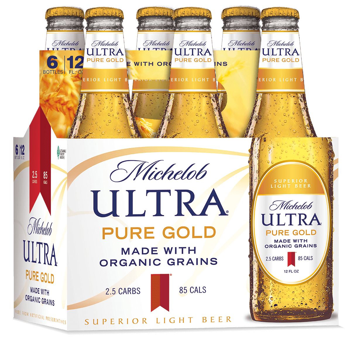 Michelob Michelob Ultra Pure Gold Organic 6 Btl