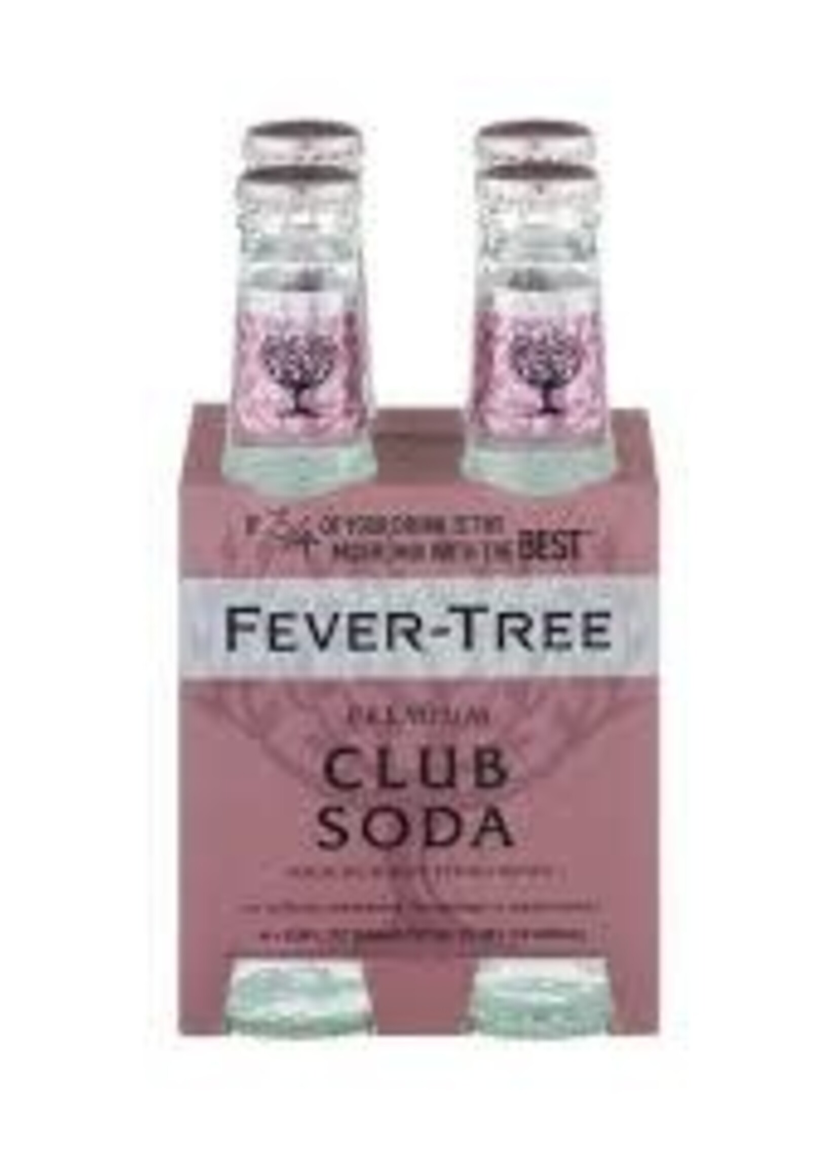 Fever Tree Fever Tree Club Soda 4 btl