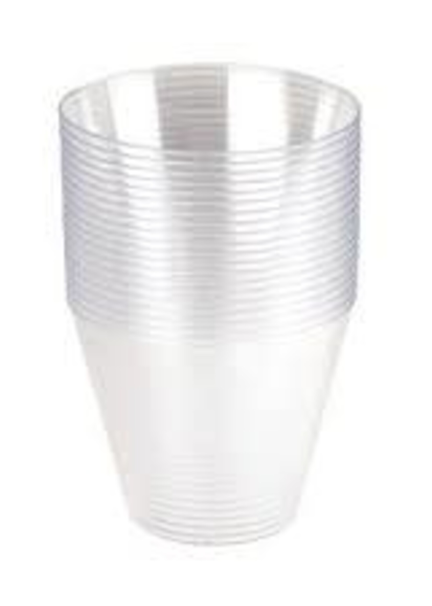 Bar Supplies Tumbler Clear Plastic Cups 20 - 9 oz