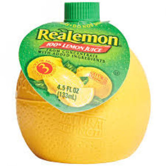 Real Real Lemon Juice 4.5oz