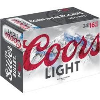Coors Coors Light 16oz 24 can (SUPER-SUIT)