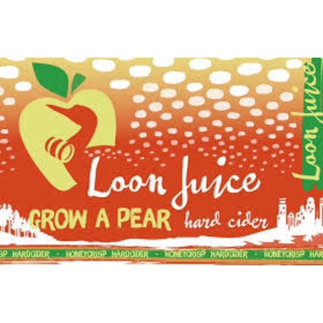 Loon Juice Grow a Pear 6 can