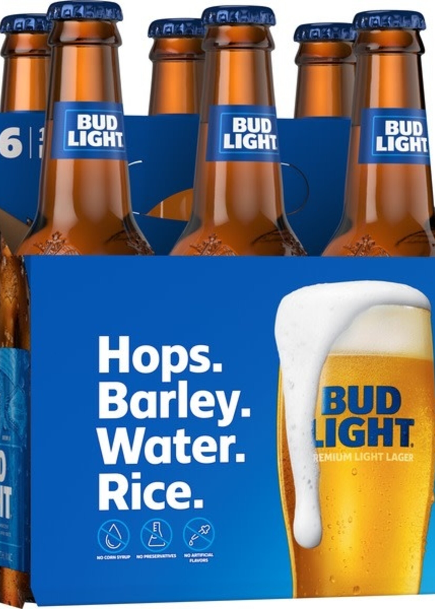 Budweiser Bud Light 6 btl