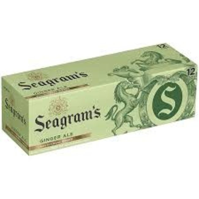 Seagrams Ginger Ale 12 can